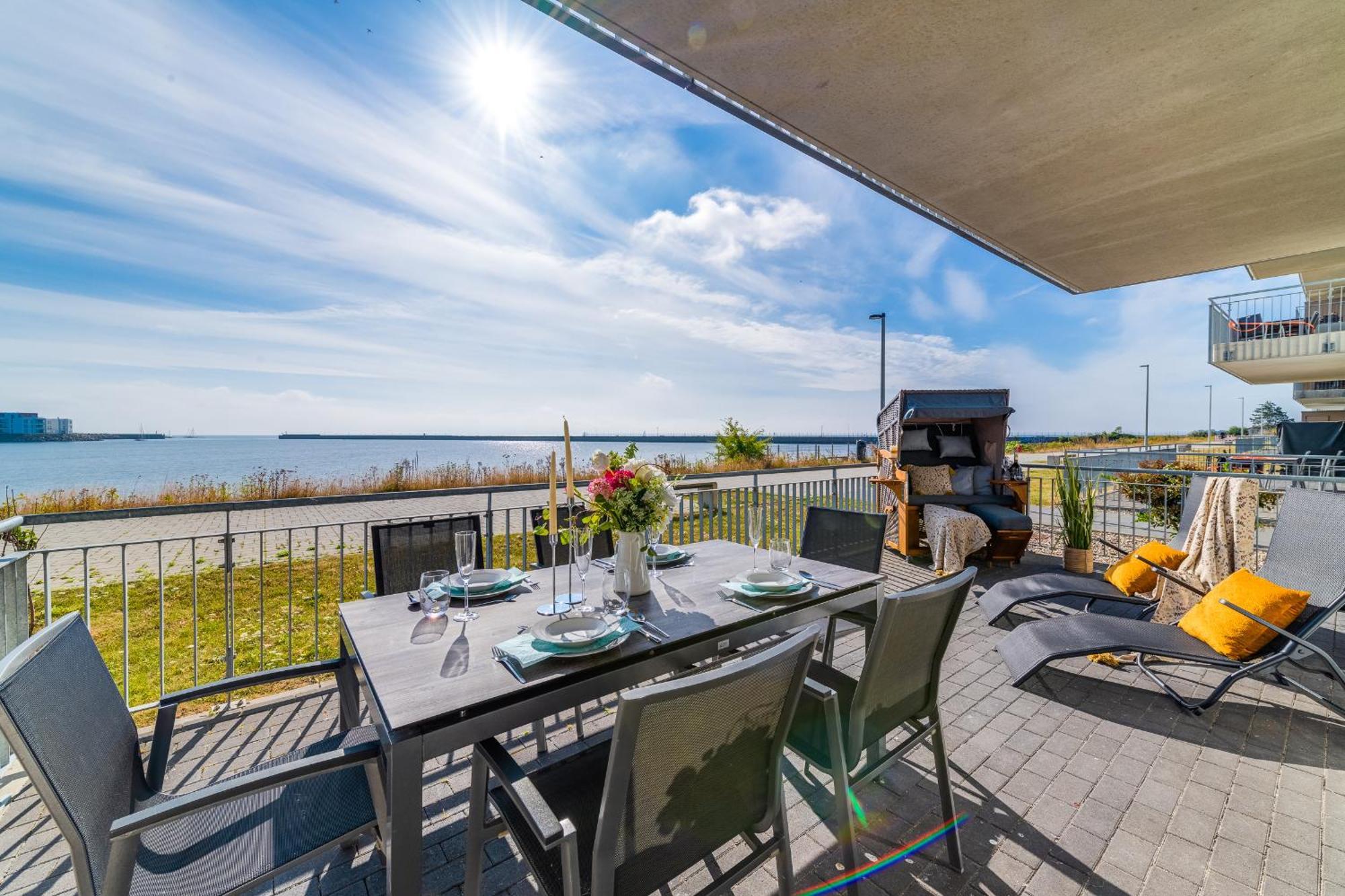 Ocean Vibes- Eg, Ostseeblick, Terrasse, Kamin Olpenitz Exterior photo